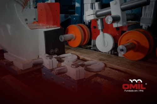 Madeira beneficiada: como obter produtividade com as máquinas da OMIL?